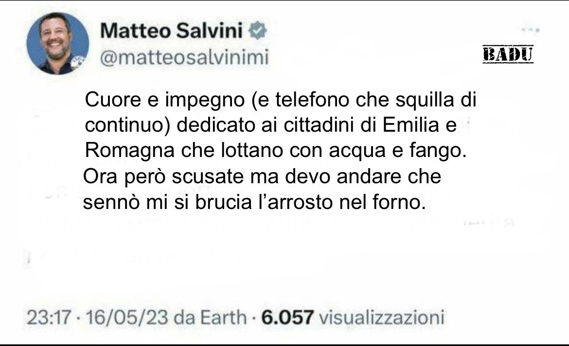 #Salvini #salvinidimettiti #MilanInter #alluvione