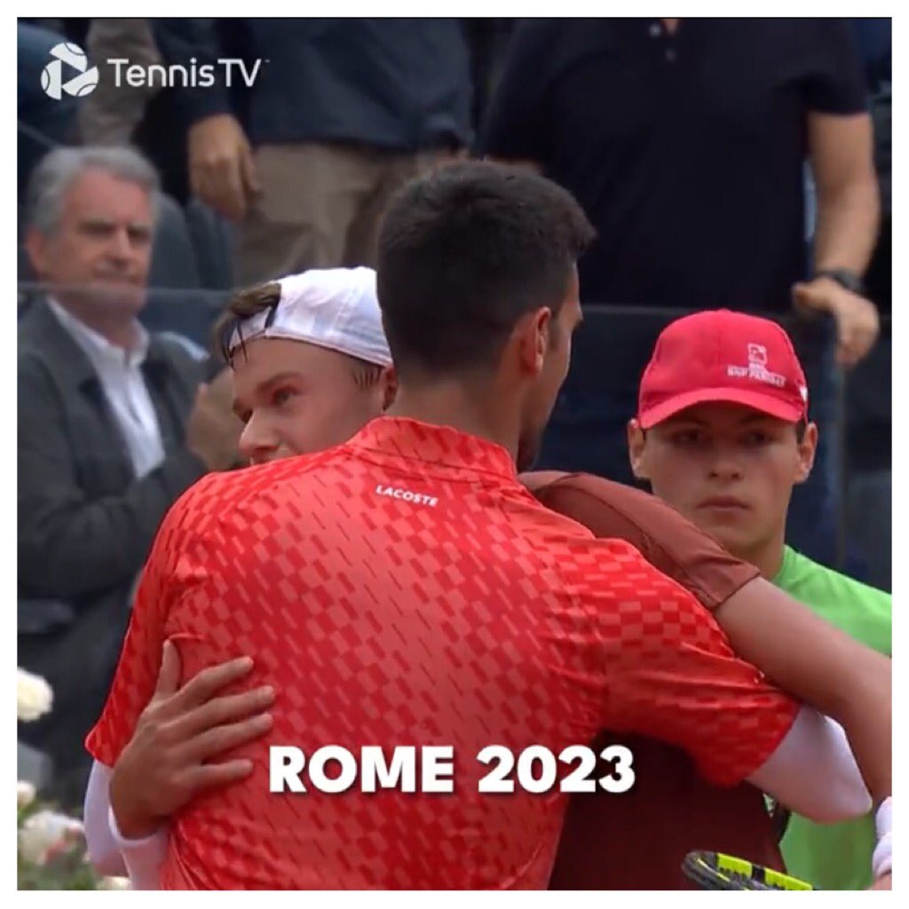 TakongWipa's tweet photo. Bye 👋 Rome 2023
See you at @rolandgarros
@DjokerNole ❤️
#IStandWithNovak 🙌 https://t.co/onhAvZpQPx