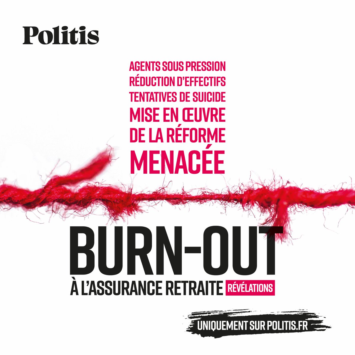 Politis_fr's tweet photo. À la Une de Politis, nos révélations sur la @Cnav_actu, au bord du burn-out alors que doit se mettre en place la #ReformeDesRetraites.

Mais aussi la situation des exilé·es à Paris, le système Mitsotákis en #Grece, un entretien avec @DidierBillion...

https://t.co/quewBhZYtp https://t.co/5fukjtqT7E