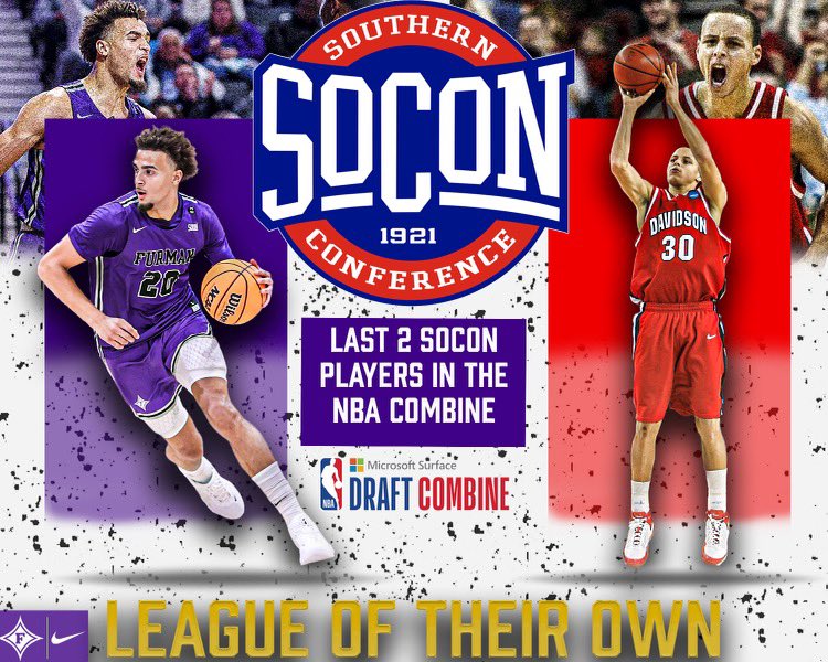 Unprecedented Territory.

Jalen Slawson is the FIRST SoCon player to be in the NBA Combine since 2009!
#AllDIN #BetterTogether