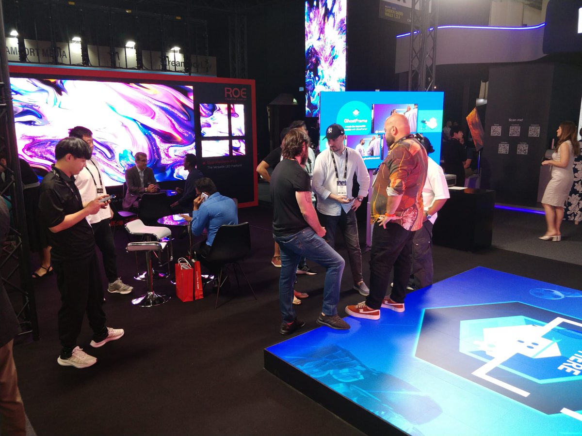 Ghostframecom's tweet photo. Tomorrow is the last day of @Integrate_MEast. Visit #ROEvisual booth AR-C10 and discover the magic of #GhostFrame 👻 https://t.co/LfK7jyFdKZ