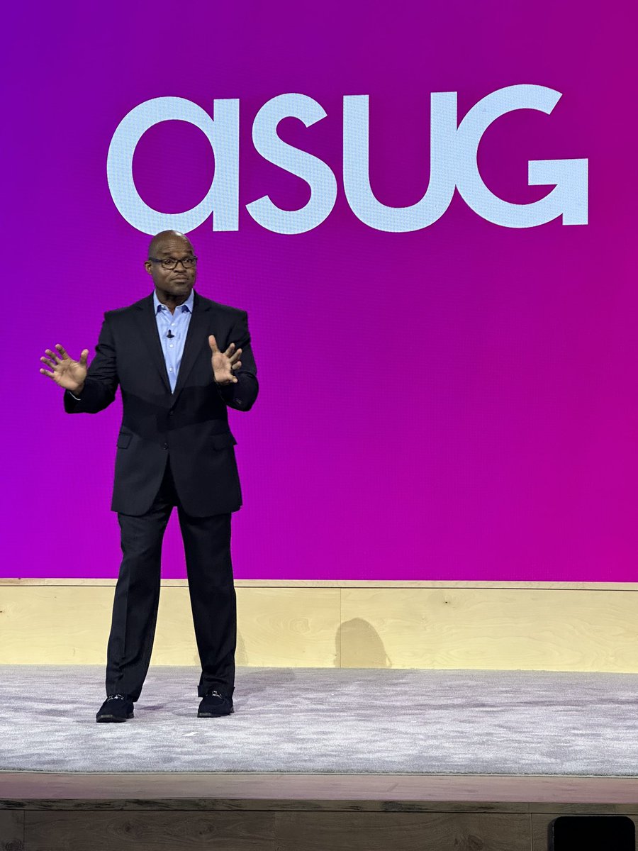 substring's tweet image. Tony  Caesar, #ASUG Board Member, talks about inclusiveness. 
#SAPSapphire  cc @ASUG365