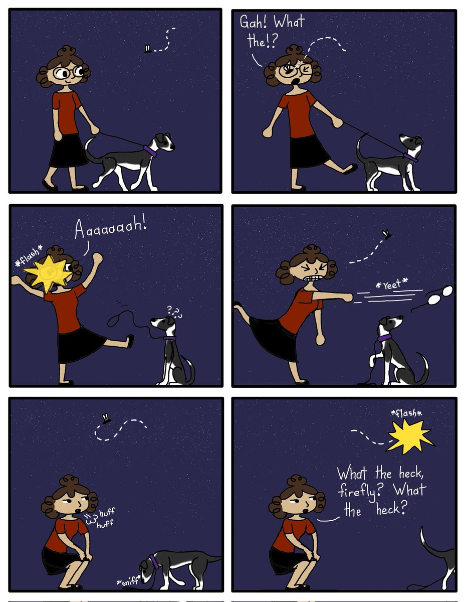 wegotthiscomic's tweet photo. Close encounters with a firefly
#wegotthis
#wegotthiscomic https://t.co/NWD0doLMwI
