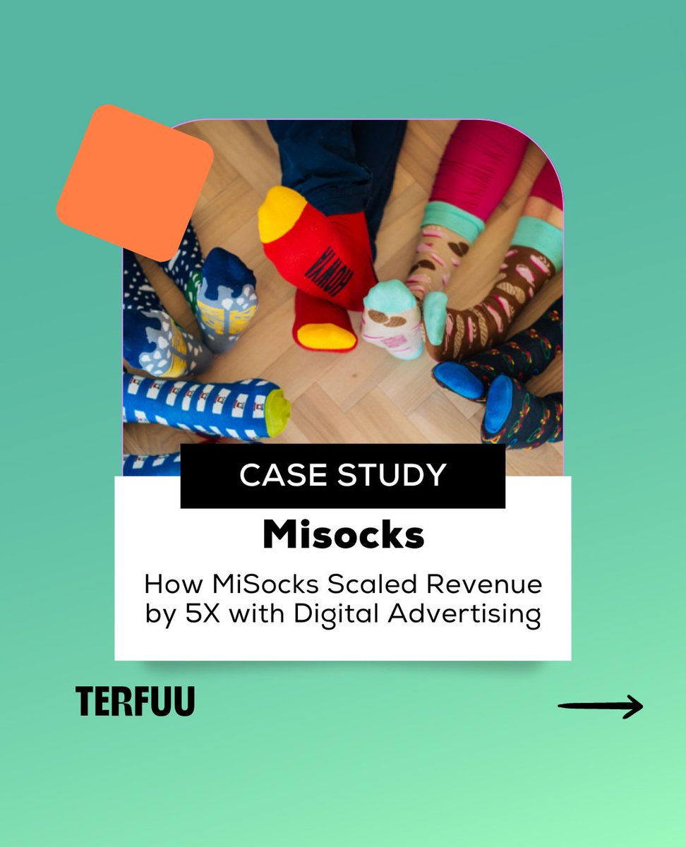 Terfuumarketing's tweet photo. How Terfuu agency helped MiSocks scale revenue by 5x! 💼💸
Curious about the secret behind MiSocks' incredible revenue growth? 🤔💥 
Read the full case study on https://t.co/dNPkaIS5TT
#BusinessGrowthSecrets #TerfuuAgency #RevenueBoost #SuccessStory #DigitalMarketing #MetaAds https://t.co/WqrYdm0jf7