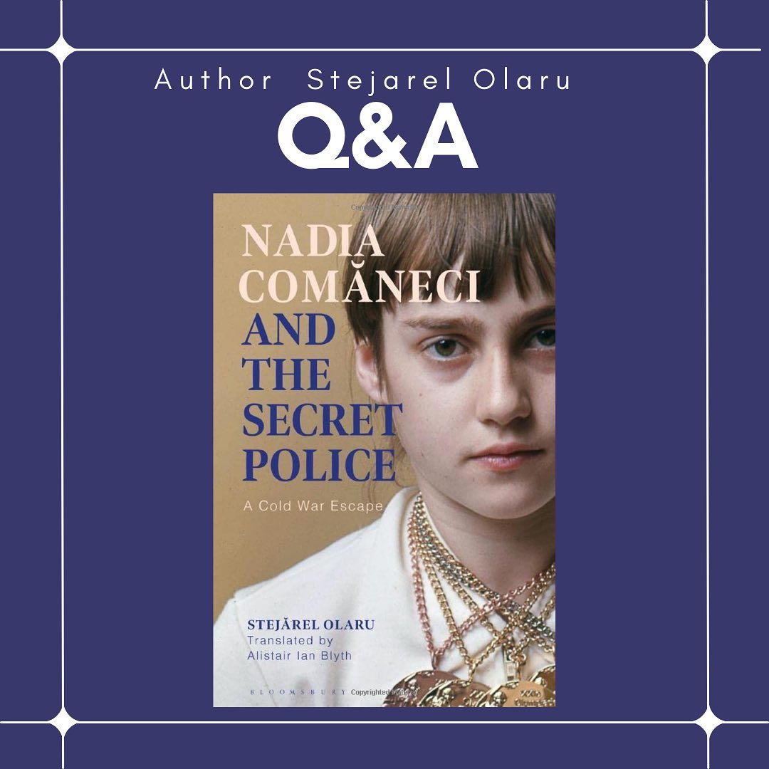 🧵1/10
Q&amp;A with Dr. Stejarel Olaru, author of Nadia and The Secret Police. Use discount code GymCastic to order: bloomsbury.com/us/nadia-coman…
