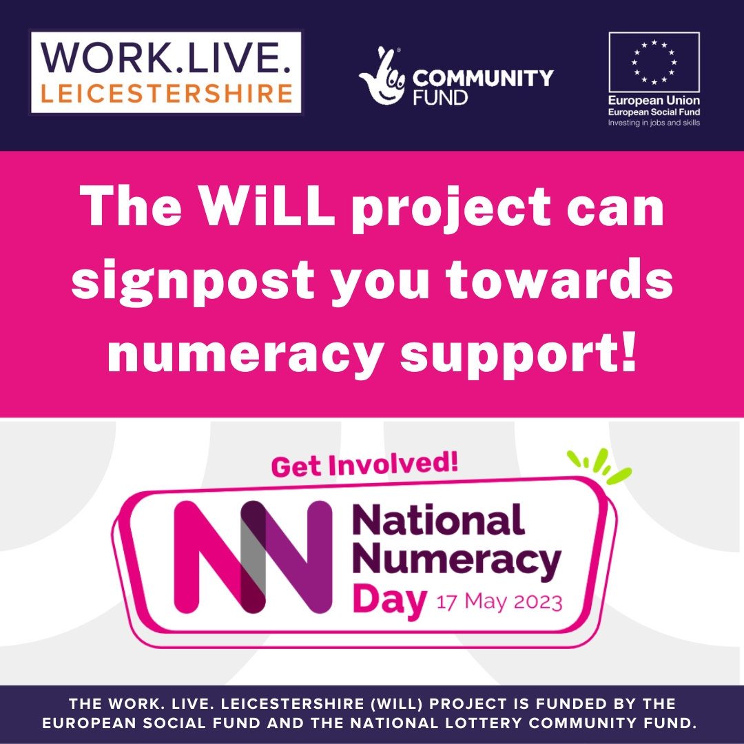 workliveleics's tweet image. What better way to mark #NationalNumeracyDay than to remind you about the support available through the #MultiplyProgramme.

@LeicsCountyHall are leading a full programme of #numeracy #training in their locality.

Enquire about that here: bit.ly/430xylw. 

#TNLComFundESF