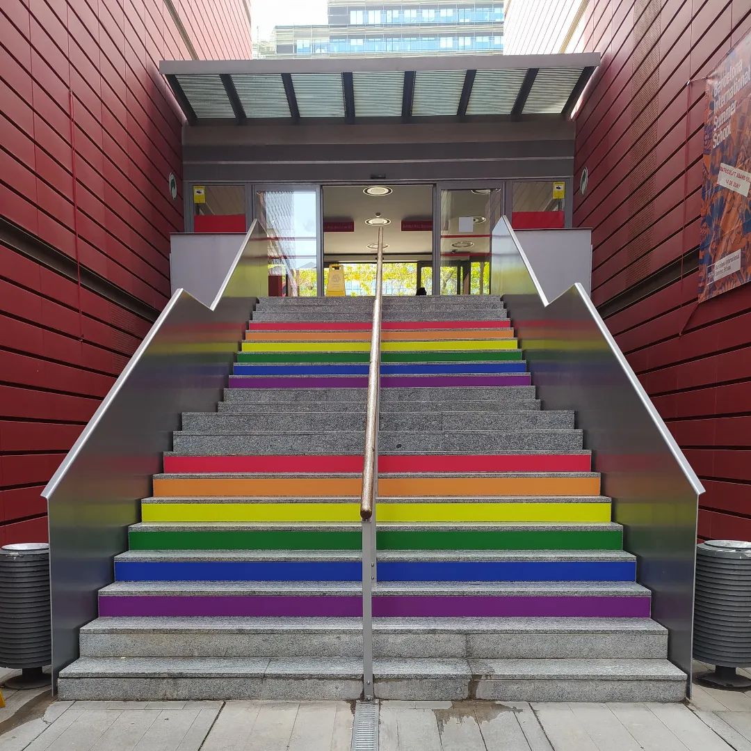 UPFBarcelona's tweet photo. La #FotoUPF d'aquesta setmana a Instagram és obra de jsoley. Moltes gràcies!

Desperta la teva creativitat i puja fotos de la #UPFBarcelona amb l'etiqueta #FotoUPF.

#idahobit #lgbtiq #17M #CampusPoblenou https://t.co/B5BbhwSmkN