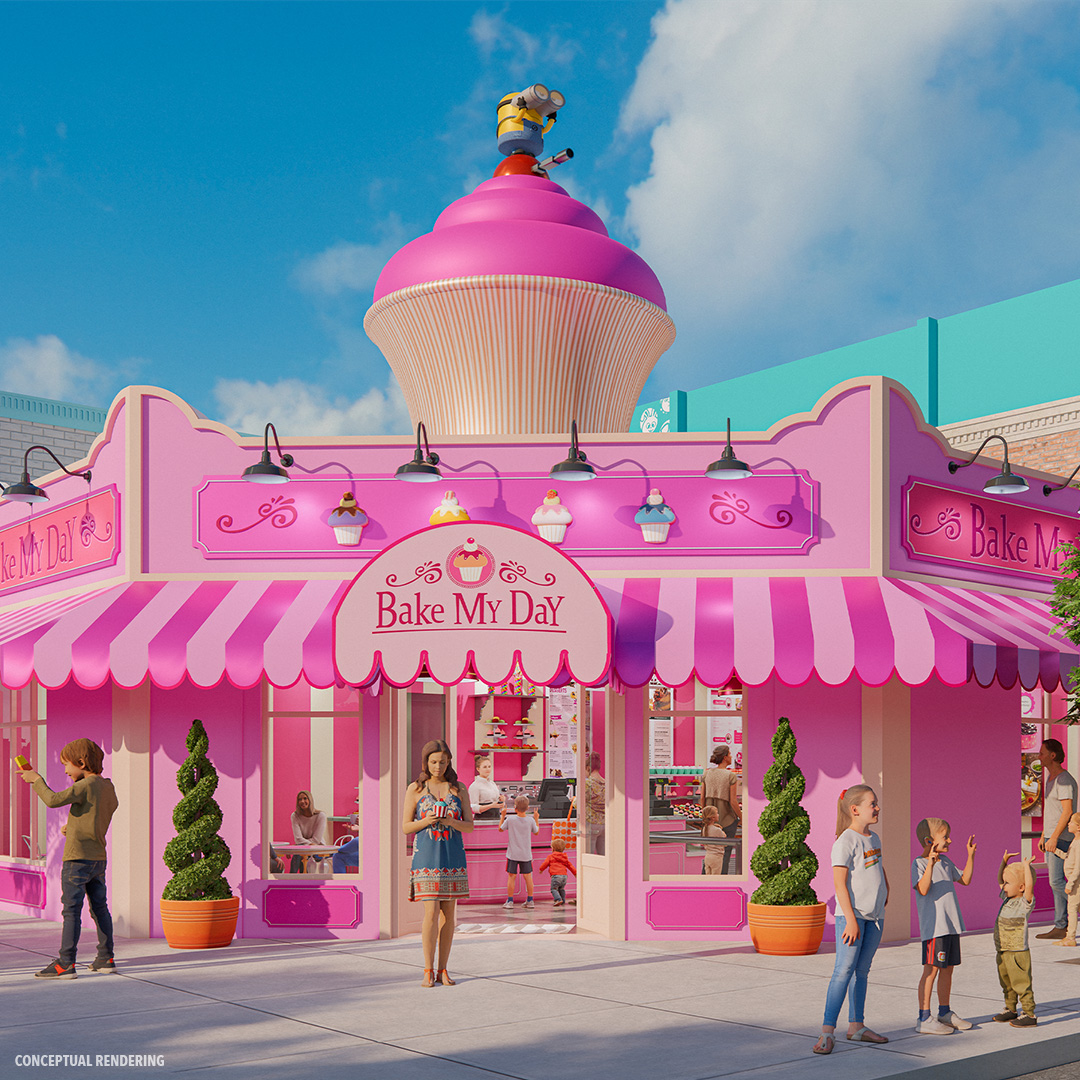 UniversalORL's tweet image. FIRST LOOK: Illumination’s Minions are taking over an entire street at Universal Orlando. From an all-new attraction to a new Minions restaurant, it’s Minion mischief like you’ve never experienced before. Opening Summer 2023. 🍌 bit.ly/3pDwqWv