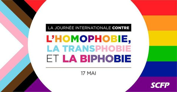 CHantalHabs's tweet photo. 17 mai la Journée mondiale contre l'#homophobie, la #transphobie et la #biphobie
🏳️‍🌈❤️🧡💛💚💙💜 https://t.co/1LqVjKNqN9