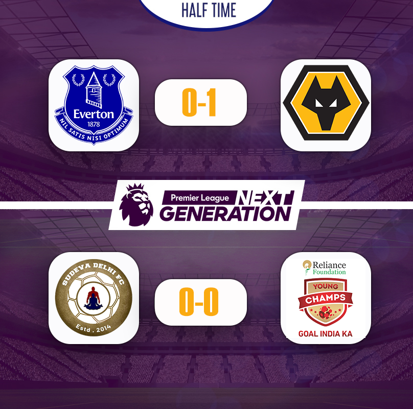 KhelNow's tweet image. Lemon break here in Mumbai! 😄

Wolves lead against Everton, meanwhile the Sudeva Delhi-RF Young Champs game still awaits some Midas touch! 😕

#IndianFootball #EvertonFC #RFYC #Wolves #SDFC #PLNextGen #NextGenCup