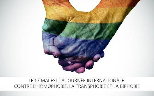 CHantalHabs's tweet photo. 17 mai la Journée mondiale contre l'#homophobie, la #transphobie et la #biphobie
🏳️‍🌈❤️🧡💛💚💙💜 https://t.co/1LqVjKNqN9
