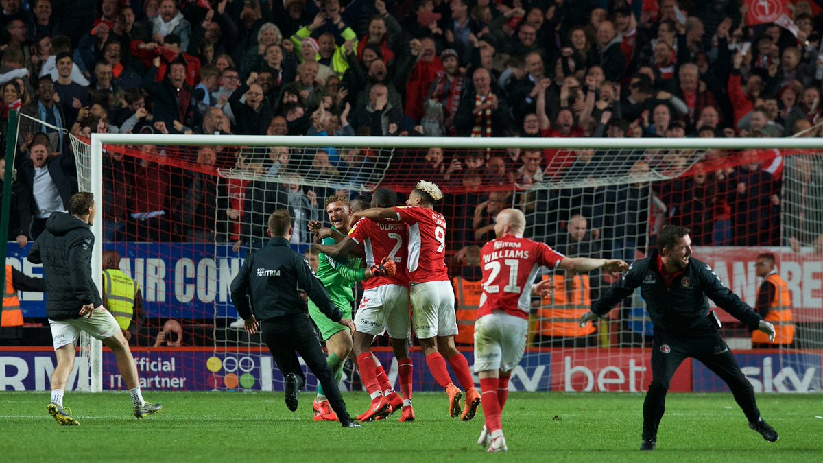 CAFCofficial's tweet photo. 😌😝😒😟😫😅🤪

On this night four years ago, The Valley experienced EVERY emotion! 

Sum it up with one emoji 👇

🔴⚪️ #cafc https://t.co/2sywtkg2lx