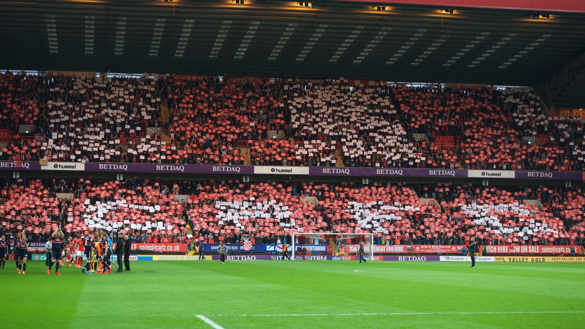 CAFCofficial's tweet photo. 😌😝😒😟😫😅🤪

On this night four years ago, The Valley experienced EVERY emotion! 

Sum it up with one emoji 👇

🔴⚪️ #cafc https://t.co/2sywtkg2lx