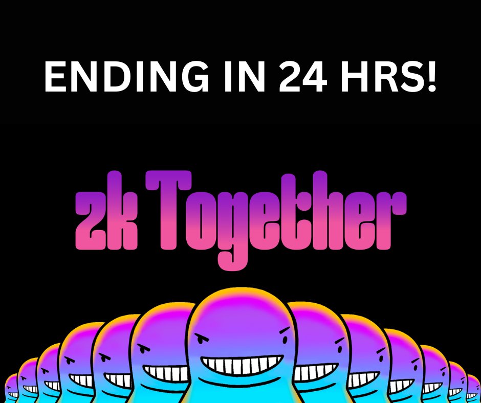 Ends in 24 hours!

Open Edition NFT on zkSync to increase your chance at the highly anticipated zkSync Era airdrop 🪂 

Complete two common requirements for airdrops: Bridge ETH and purchase.

Take a look here: 
zk.whaletogether.com 

Let's win together! 🐳