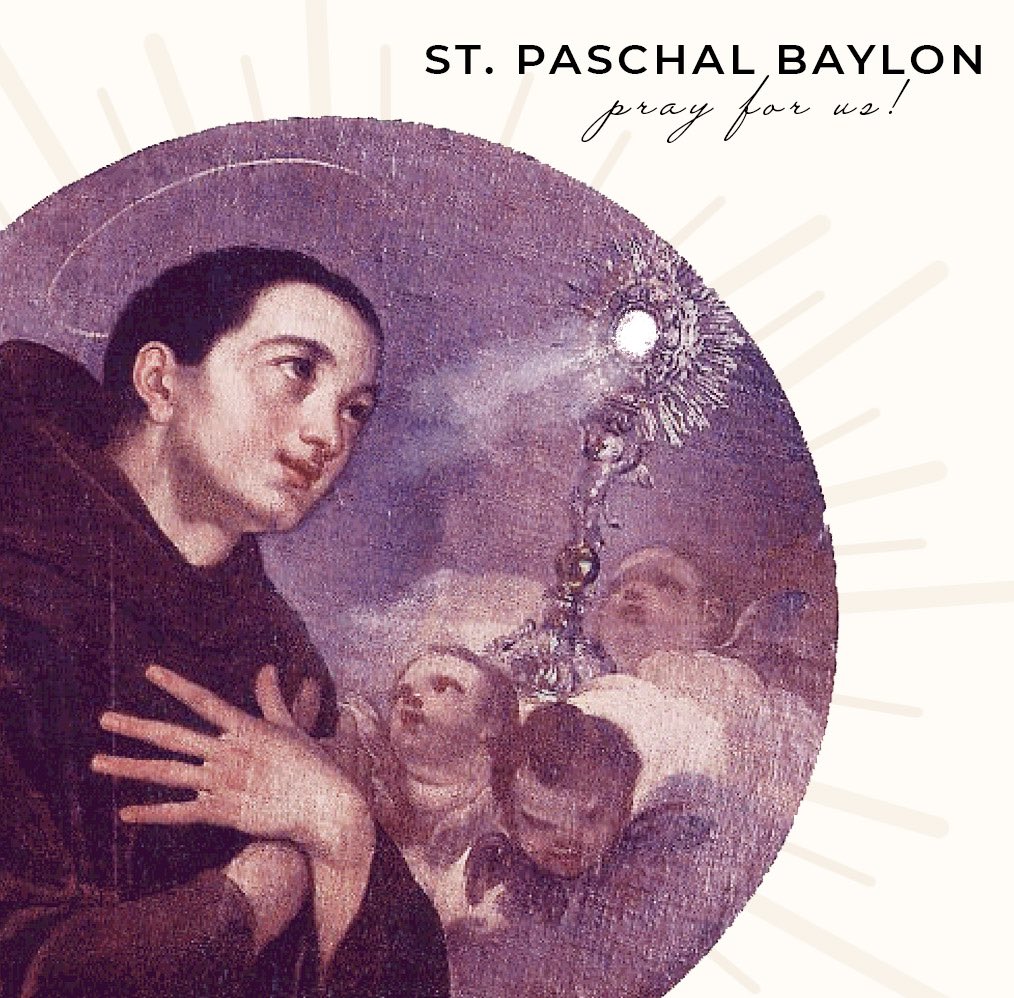“God is as really present in the consecrated Host as He is in the glory of Heaven” - St. Paschal Baylon 

Happy Feast Day to our dear Mother Paschal, Superior of our P.C.P.A Nuns! 
St. Paschal Baylon, pray for us!
#eucharist #realpresence #olamshrine #ourladyoftheangelsmonastery