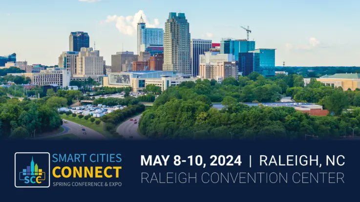 RIoTonSocial's tweet photo. 📣Just announced Smart Cities Connect is coming to Raleigh in spring of 2024!!

Sign up to hear first about registration, discounts, exhibit opportunities, and more!  https://t.co/gAaQGjDLFw #raleigh #scc24 #smartcitiies #smartcitiesconnect #conferences https://t.co/ofw1uvEkrL