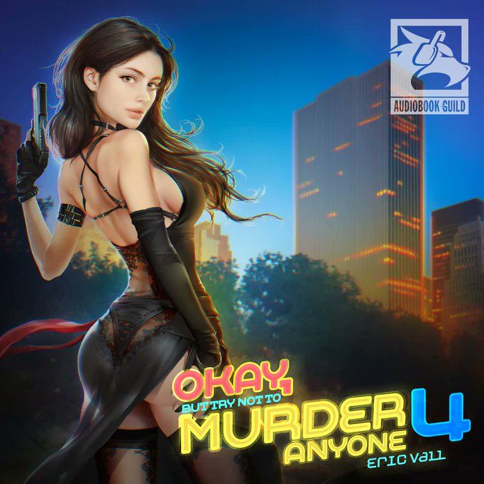 audiobookguild's tweet photo. Okay, But Try Not To Murder Anyone 4 by Eric Vall
https://t.co/HxMMP1cPpF
Narration By: C.C. Thompson and JD Tanner
Duration: 7 Hours, 46 Minute
#audiobook #audiobookguild #superhero #haremlit #dualnarration #book https://t.co/V04nOo5HI1