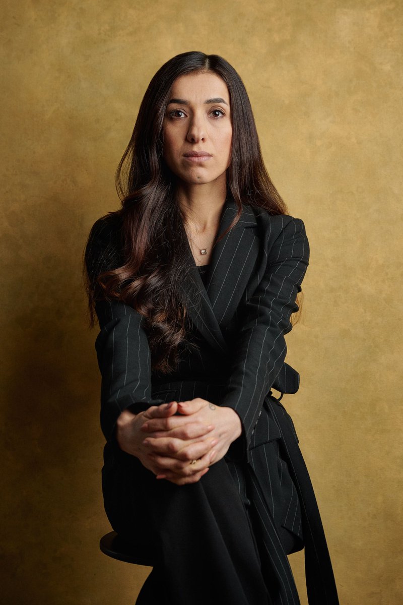 Join @nadiamuradbasee live on stage at #4gamechangers festival in #Vienna as she discusses #humanrights and #justice with #AmalClooney, @anoushansari and fellow #nobelprize laureate #shirinebadi stage 4gamechangers.io   #womenpeacesecurity #womenforpeace #yazidi