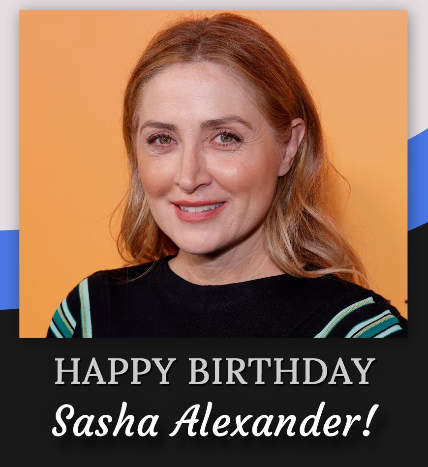 Happy birthday, Sasha Alexander! 