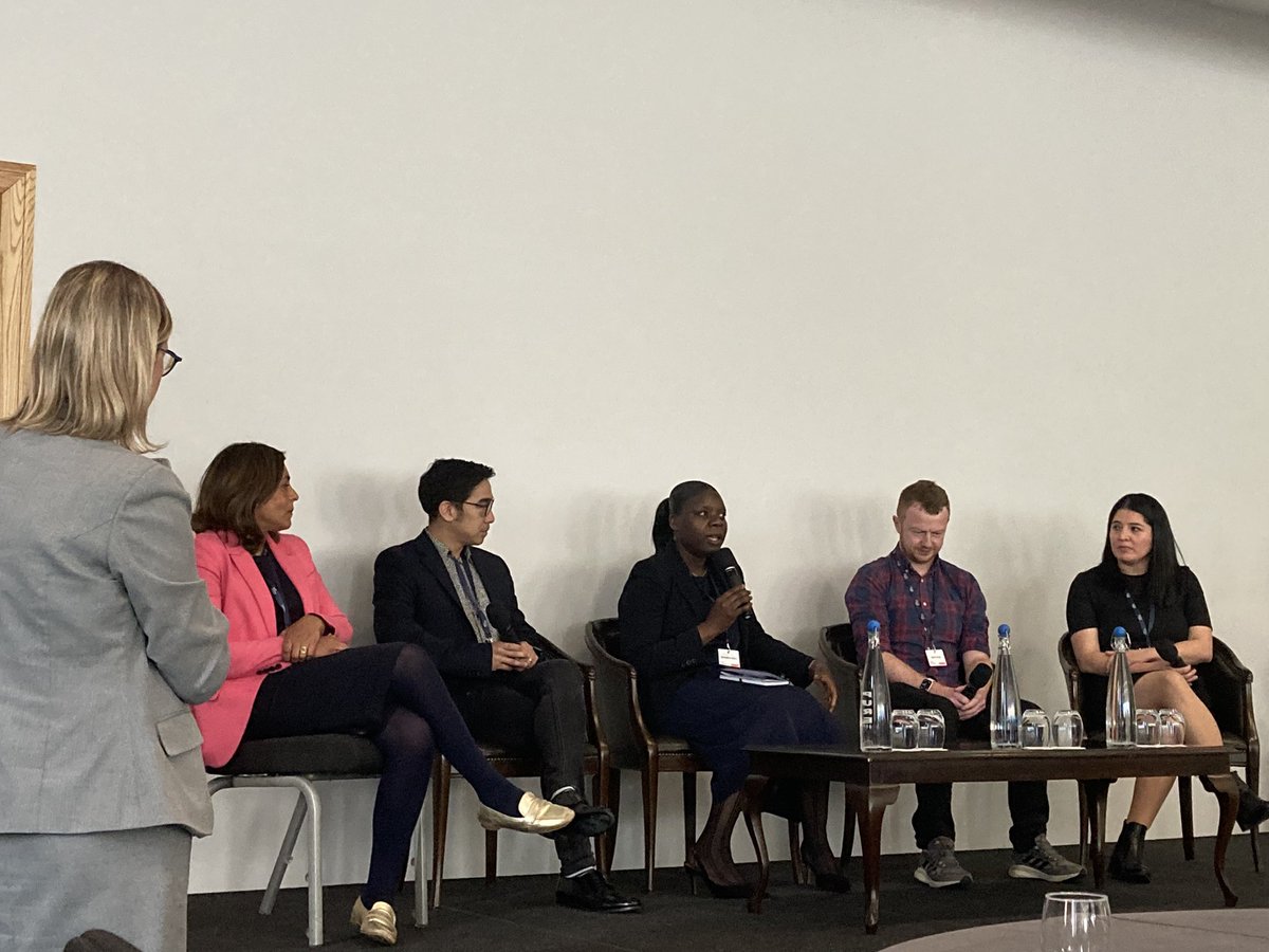 AMIposts's tweet image. A great variety of roles and a lot of wisdom on-stage for our final interactive careers development session at #LAM_ECS2023