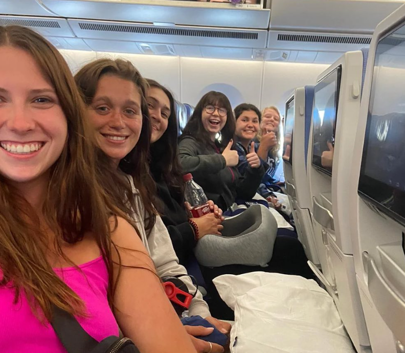 WingateUniv's tweet photo. W’international 2023 is off to a fantastic start!!  We can't wait to see all the exciting adventures they encounter!! How are you spending your summer?! DM us to be featured. 🌎💙💛
.
#WUBulldogsAbroad #WInternational2023 #WingateUniv #LabOfDifferenceMaking #OneDog #WingateNation https://t.co/0vEXi2y6ig