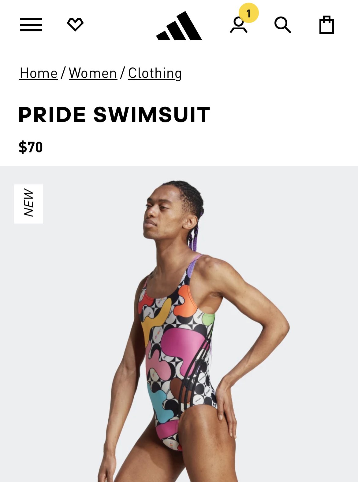 New adidas swimsuit cheap