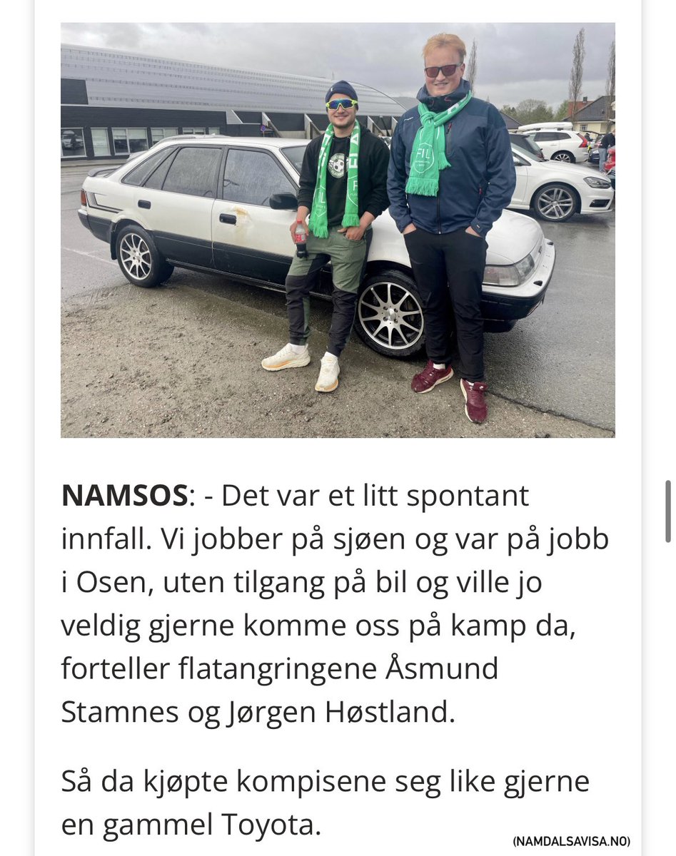 Flatanger Fotball tweet media