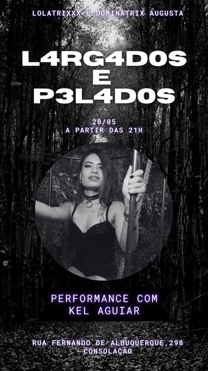 😍 Sábado cheio 🔥 pra começar 🤩 ver a apresentação da maravilhosa <a href="/kelaguiarhot/">Kel Aguiar Hot 🧯</a> no Dominatrix 😈