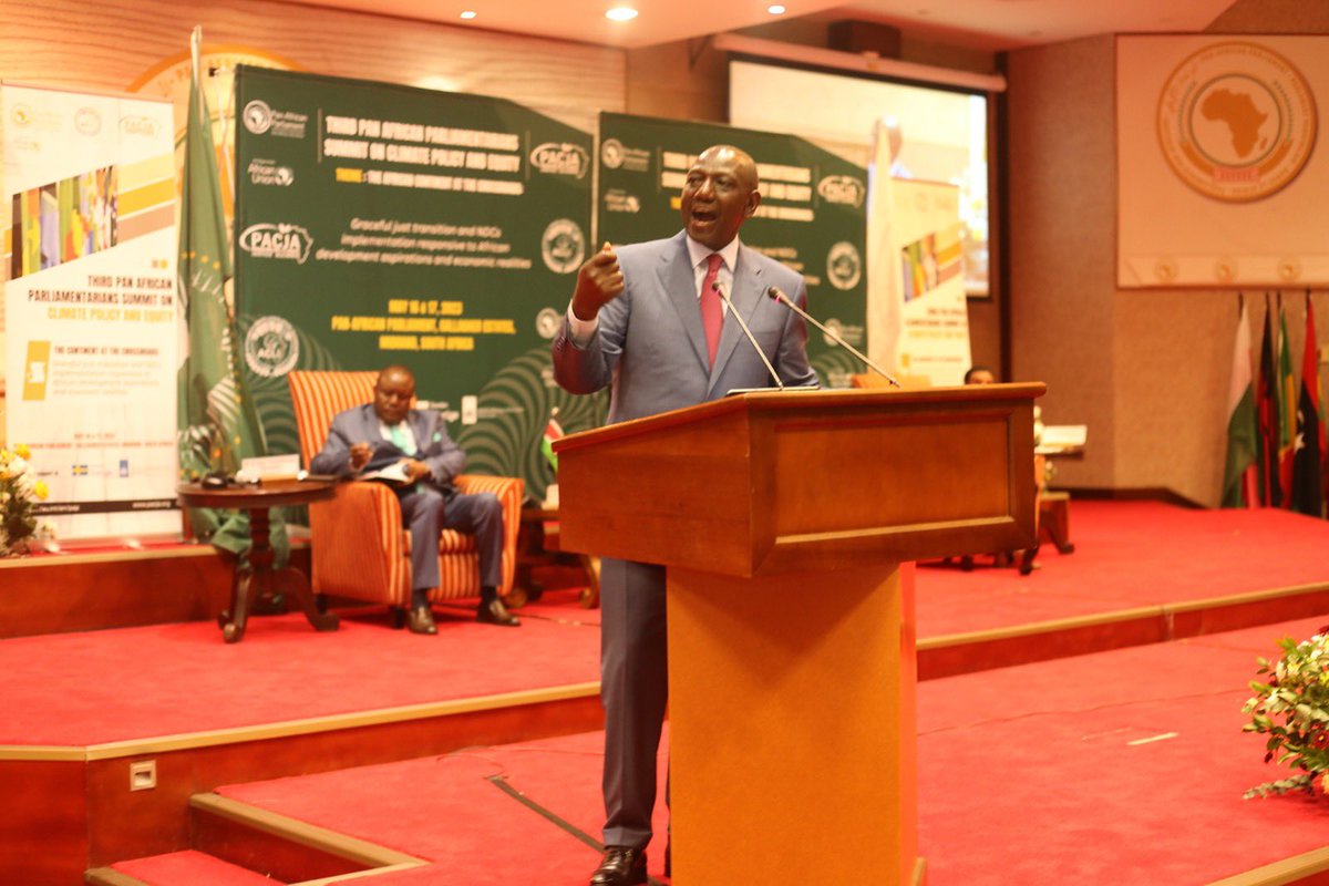 AfricaTembelea's tweet image. He added that in most instances, there is no time to engage.

"While we are invited to those summits, we are given limited time, then aligned, all over 50 of us, for photos, and unfortunately that's the only thing we go back home with," he said. 

#PAPClimateEquity #AfricaRising