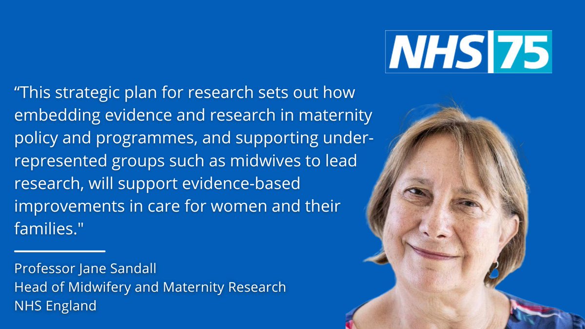 The Chief Midwifery Officer for England’s Strategic Plan for Research sets out a framework for developing and investing in research activity across the NHS in partnership with others. england.nhs.uk/long-read/chie…