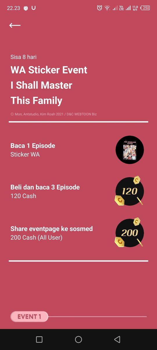 RENGGADWI5's tweet photo. Jgn lupa baca i shall master this family di Kakaowebtoon ya, lagi bagi-bagi sticker wa lucu Tia and Perez loh https://t.co/JFH0EPuJYU