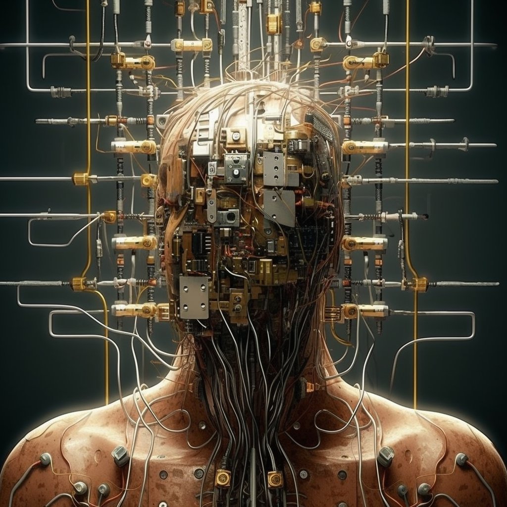 Time for an upgrade #MidjourneyAI #neuralink #AIart