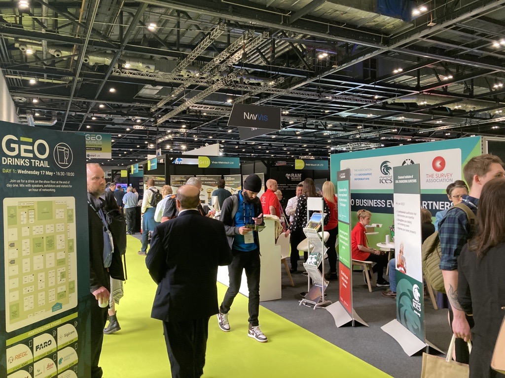 infodigdat's tweet photo. Fantastic to be back at @GEOBusinessShow today, hearing about the latest developments in geospatial and looking at what the future may hold.
#geobusiness #geobusinessshow #geospatial https://t.co/zUd6rD6Yst