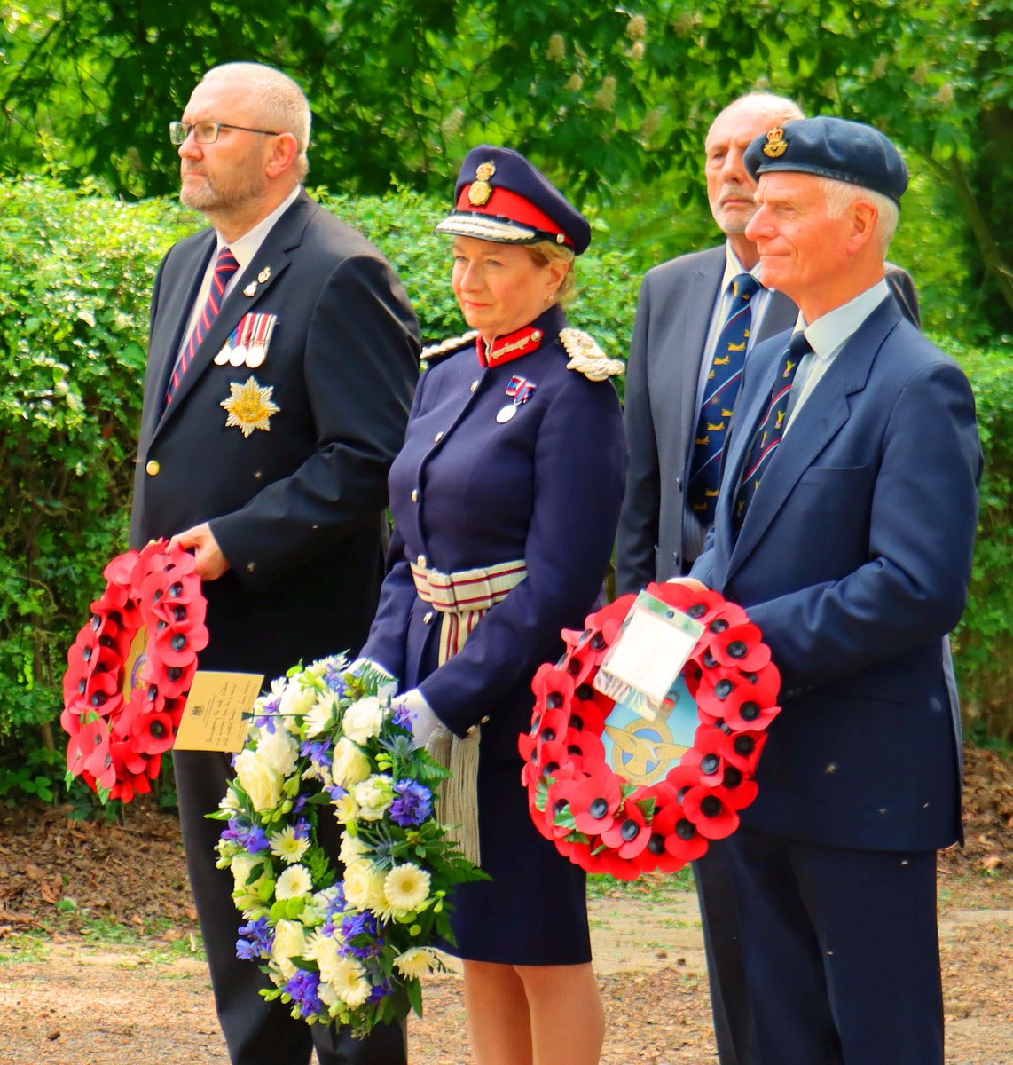RutlandLL's tweet photo. 80 years since the #Dambusters raid. Proud to lay a wreath at #Eyebrook Reservoir #Rutland in memory of the skill &amp; bravery of those who practised the raid here before their success. ⁦@RAFAssociation⁩ ⁦@RBLOakham⁩ ⁦@rutlandcouncil⁩ https://t.co/kRemkNFxb8
