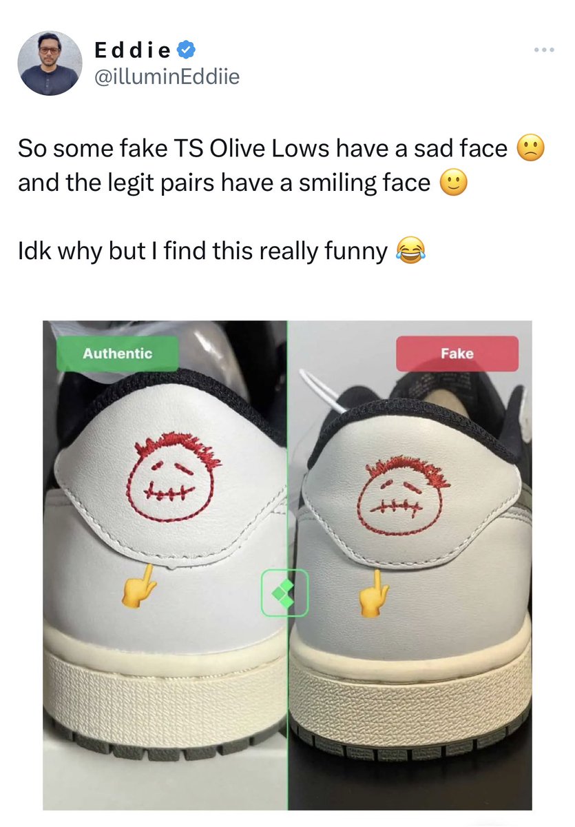 ComplexSneakers's tweet photo. I also find this really funny 😂 https://t.co/rYCH1cIsmZ