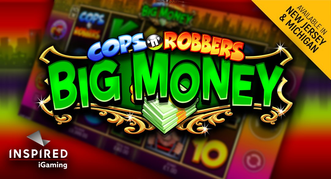 Cops ‘n’ Robbers Big Money™ is now available in New Jersey and Michigan! This iGaming slot brings back the player-favorite Cops ‘n’ Robbers™ brand with the biggest money heist to date. 
Game Demo and Learn More:&#160;

