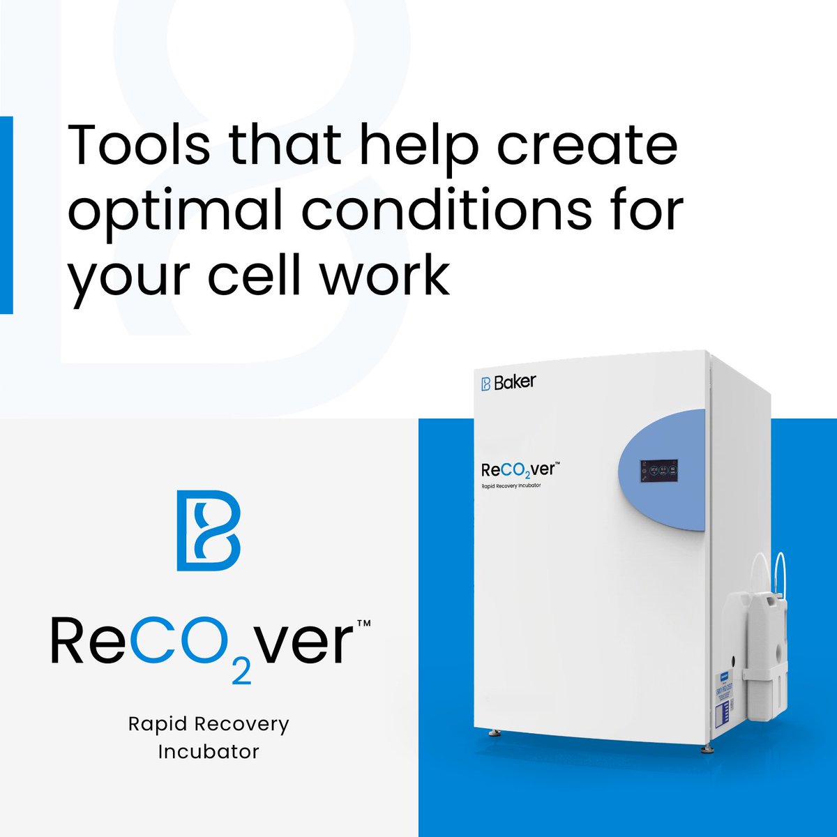 TheBakerCo's tweet photo. Remarkable minds need exceptional tools. From open bench atmospheric cell culture to precision controlled closed bench workflows, Baker has tools that help create optimal conditions for your cell work. https://t.co/PFDmZuY89l
#cellculture #cells #cellwork https://t.co/oYPQEqY6hZ