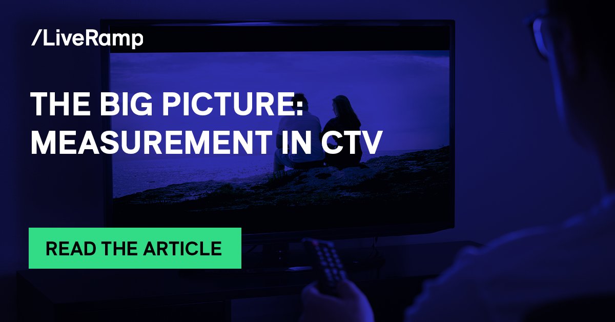 LiveRampEU's tweet image. Is CTV booming?📺 $43 billion! That’s how much is expected to be spent on Connected TV advertising globally by 2025. 🚀  

➡️  rb.gy/zff3x

#TVAdvertising #TVData