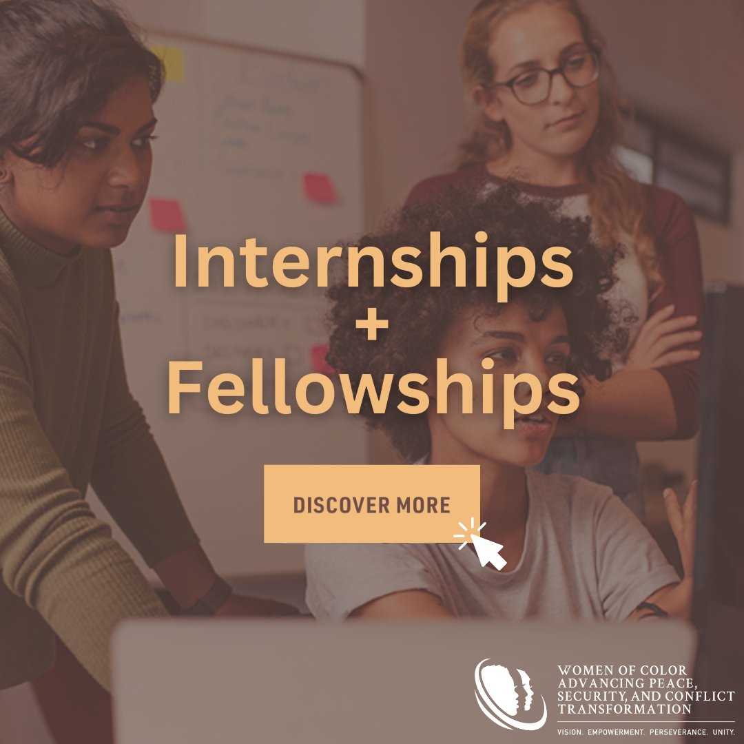 WCAPSnet's tweet photo. Are you interested in finding an amazing fellowship opportunity in the peace and security field?

Visit our Internship/Fellowship tab on our website and discover a curated list of inspiring organizations! 
https://t.co/6ECTfDaWny https://t.co/G6yqTtn7b2