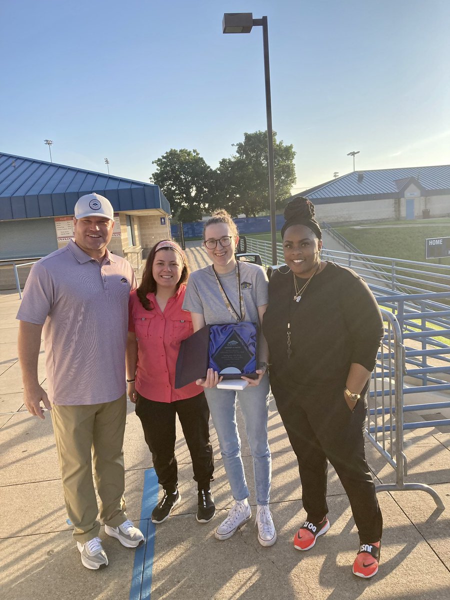 TMSWacoISD's tweet photo. In a year that started off with its own challenges losing two female coaches for various reasons - these 3 women banded together with the highest girls athletic participation numbers in the district and exemplified the true essence of teamwork and ability to adapt https://t.co/qKASQLnWGU