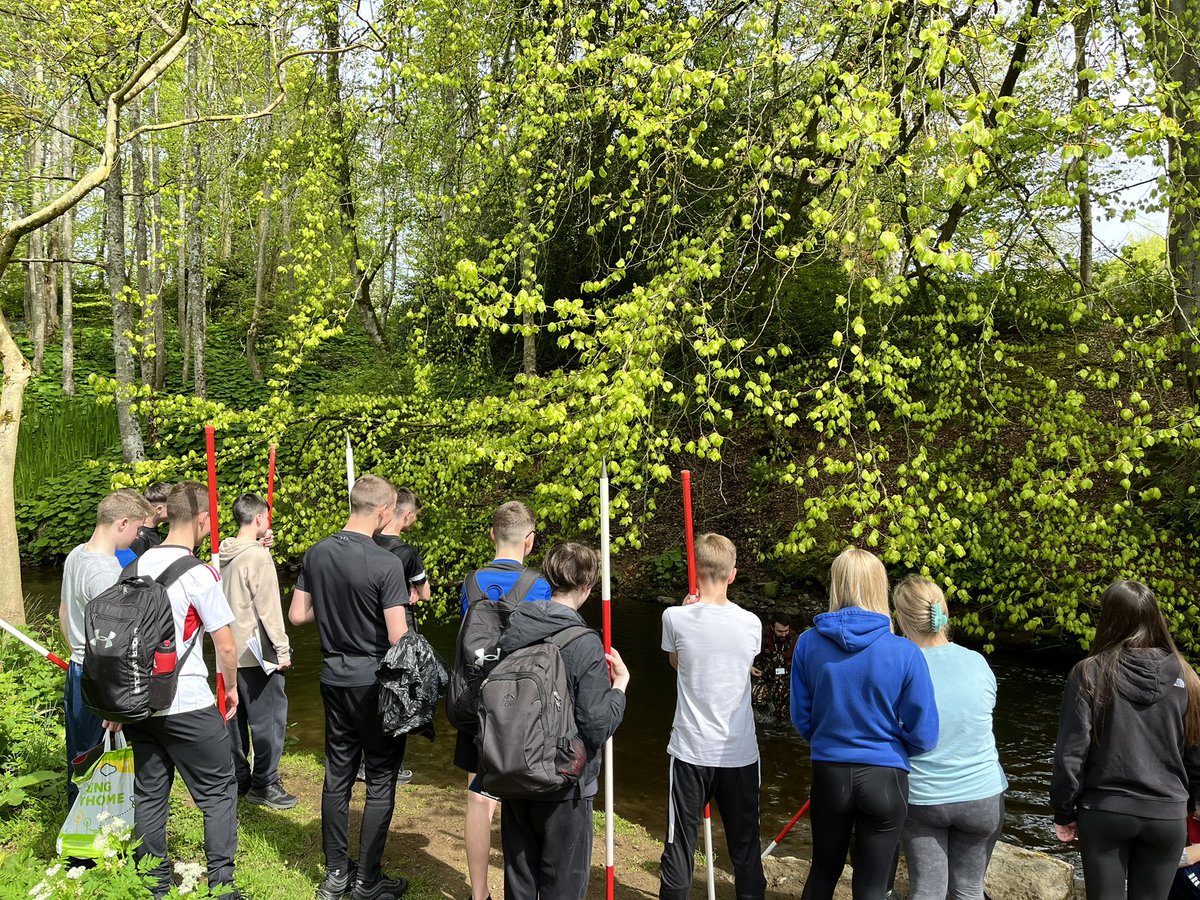 Day 1 of S3 rivers fieldwork ✅ @FraserburghAcad #BrilliantBroch