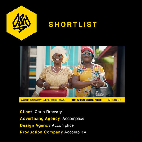 accomplice_hq's tweet image. The very first @dandad shortlist for Accomplice, and not only as agency but production company, too - a D&amp;amp;AD first??