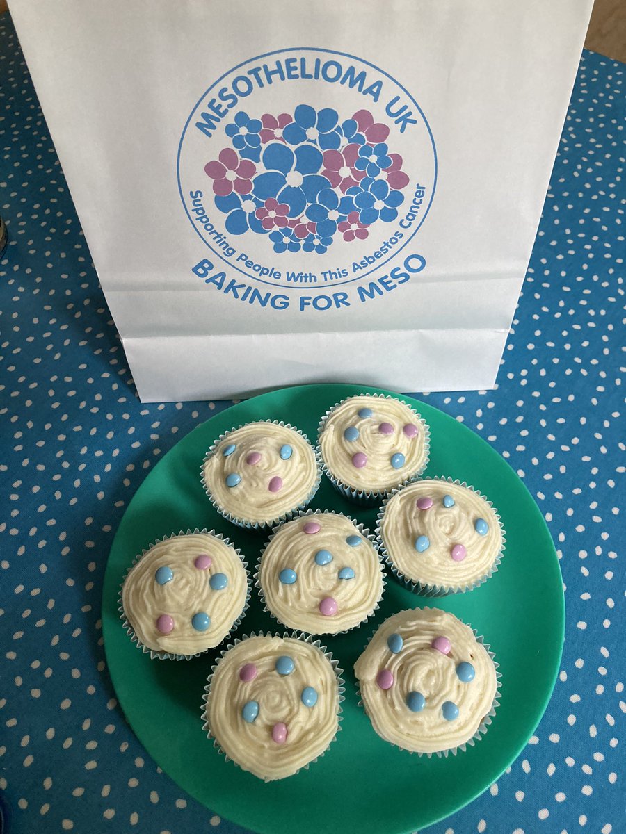 anna_morley1's tweet photo. Loved making these cupcakes with my daughter for our Muffins for Meso cake sale 🧁🧁🧁 @Mesouk @BristolARU #muffinsformeso https://t.co/vZ9h2whS3m