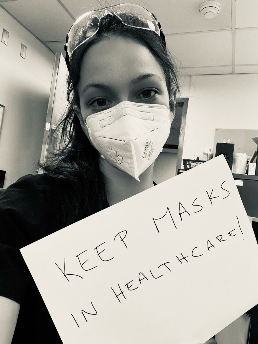 How is anyone that chose to be a healer fine with spreading an airborne SARS virus in healthcare? SARS2 is the #1 infectious disease killer of Canadians of all ages. By a wide margin. Universal masking in healthcare is common sense and basic human decency. #KeepMasksInHealthCare