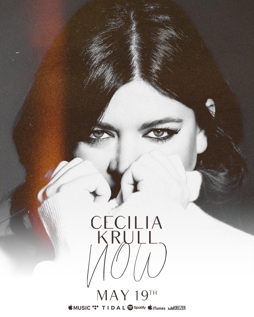 La escuchaste en La Casa de Papel, en Vis a Vis y muchas más. El viernes llega el primer disco de <a href="/CeciliaKrull/">Cecilia Krull</a> 
mushroompillow.lnk.to/now