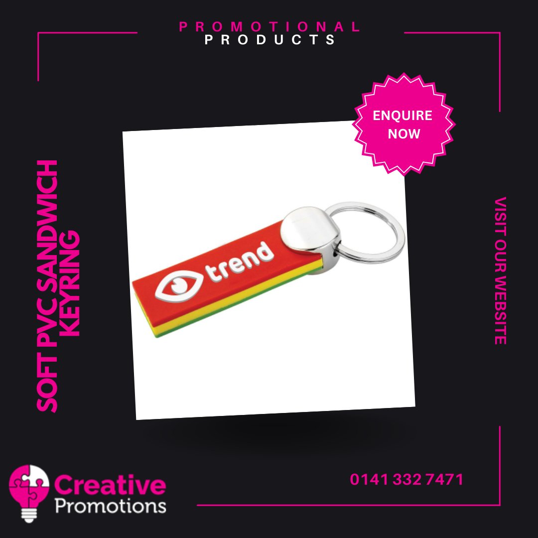 creativepromouk's tweet photo. Introducing our #Keyring series, where we'll be sharing our range of top quality Keyring #Gifts
ENQUIRE HERE: https://t.co/qnlLolTfxe
#CreativePromotions #PromotionalGitfs #PersonalisedGifts #PocketGifts #Clothing #BespokeClothing #PrintServices #Keyrings #Magnets https://t.co/xAQ8JxnH0t