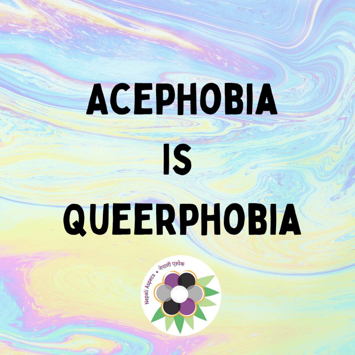 AspecN's tweet photo. APHOBIA IS QUEERPHOBIA
ACEPHOBIA IS QUEERPHOBIA
AROPHOBIA IS QUEERPHOBIA https://t.co/BDcbJEOYNM