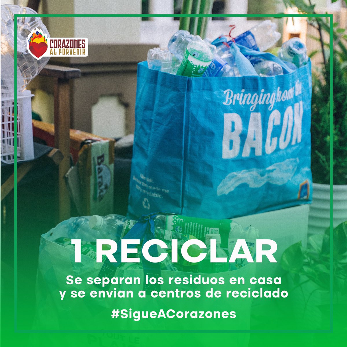 Corazonporvenir's tweet photo. #CorazonesAlPorvenir
En el #DiaMundialDelReciclaje ♻️te invitamos a seguir las 3 R para mejorar nuestro impacto ambiental en nuestro planeta 🌎 #SigueACorazones https://t.co/ZWQbgwvHIR