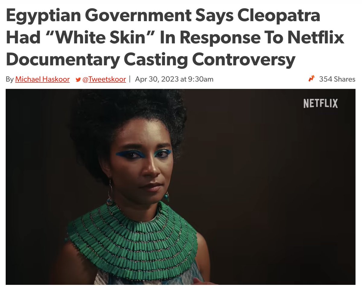TheRabbitHole's tweet photo. Egyptian government pushes back on Woke Colonization of their history. https://t.co/gwj4rdhazE