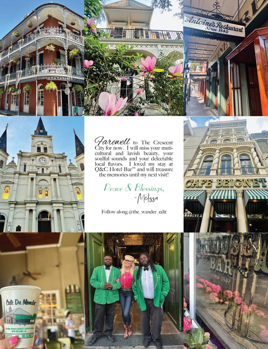 Follow along The Wander Edit on her New Orleans adventure! living-magazine.com/life-and-style…